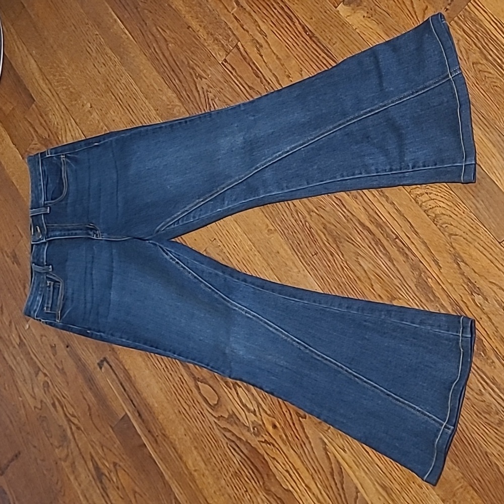 Cello dark wash bell bottom jeans